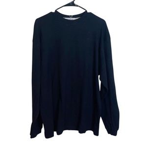 Men Black Sweater Size L